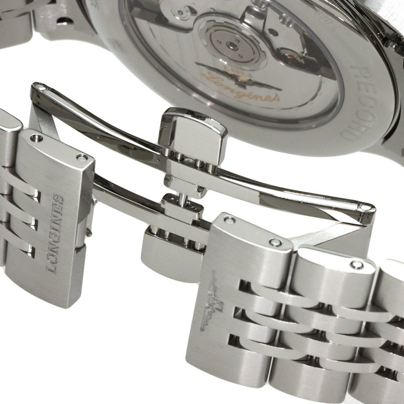 浪琴錶 L2.820.4.76.6 Record 系列腕錶,不鏽鋼材質,男款-7