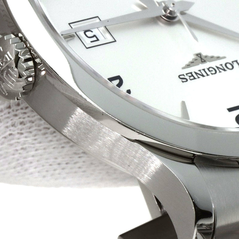 浪琴錶 L2.820.4.76.6 Record 系列腕錶,不鏽鋼材質,男款-14