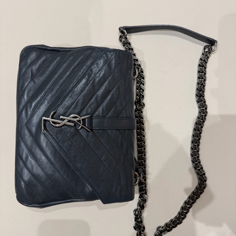 YSL collage 小號 深灰色-0