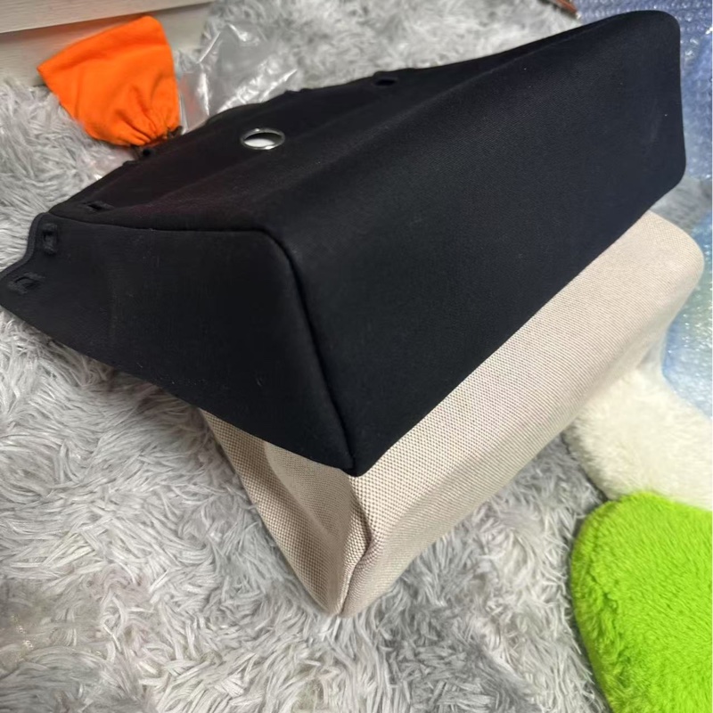 Hermes Herbag 31 黑白熊貓款(附替換袋)-6