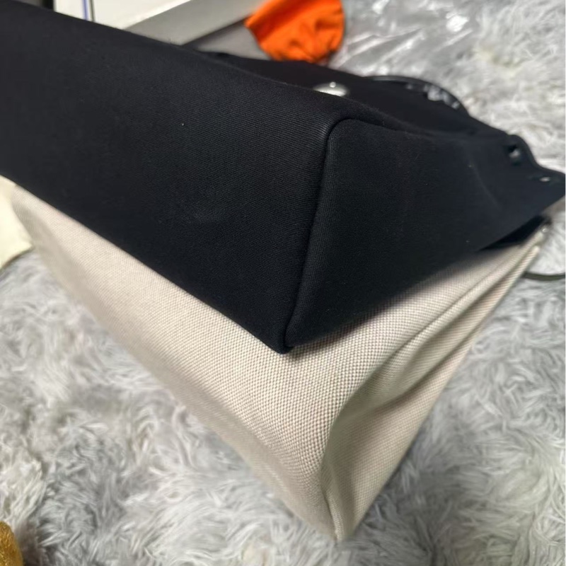 Hermes Herbag 31 黑白熊貓款(附替換袋)-7