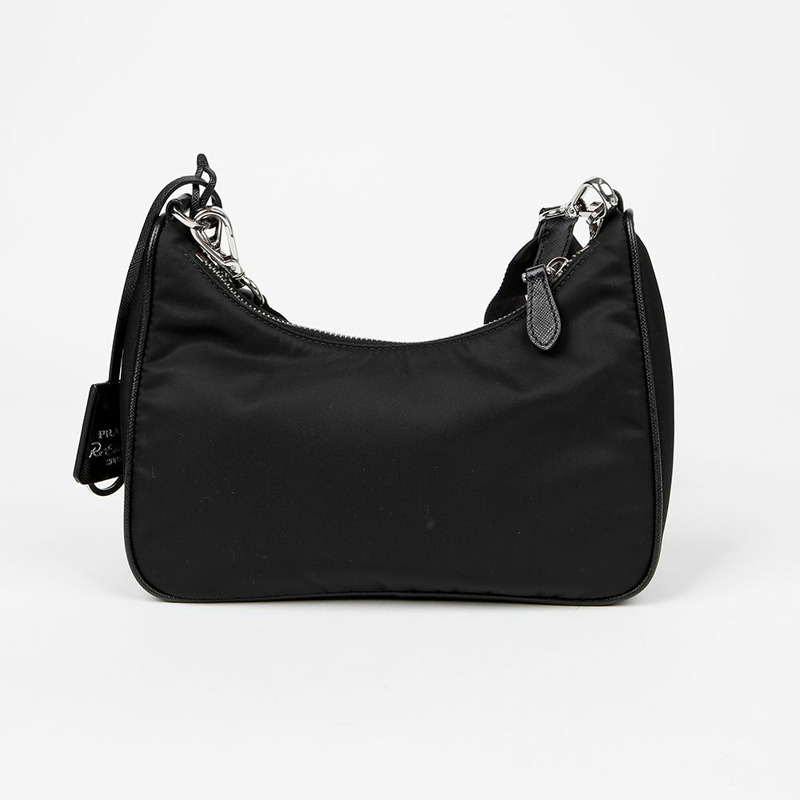 PRADA 1BH204 復刻版多功能單肩斜背包-3