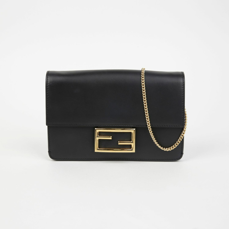 FENDI 8BS055 平底法棍單肩斜背包-1