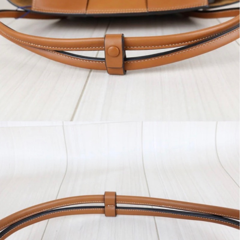 「JL精品代購」97新 BV Arcoe33金棕 托特包-6