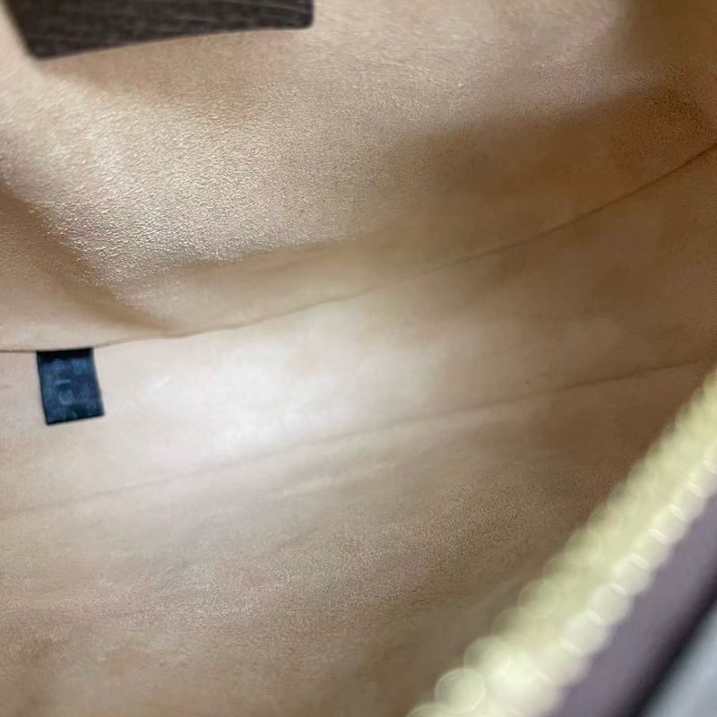 Gucci Ophidia 老花滿logo 圓餅包-8