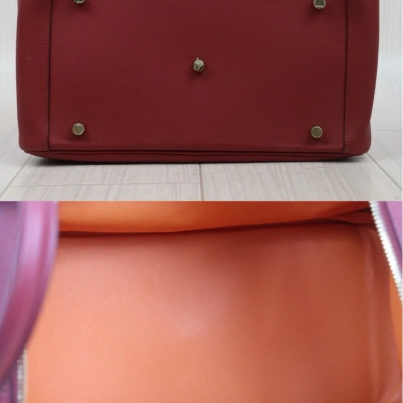 「JL精品代購」9新 Hermes 愛馬仕 Lindy 30 紅-5