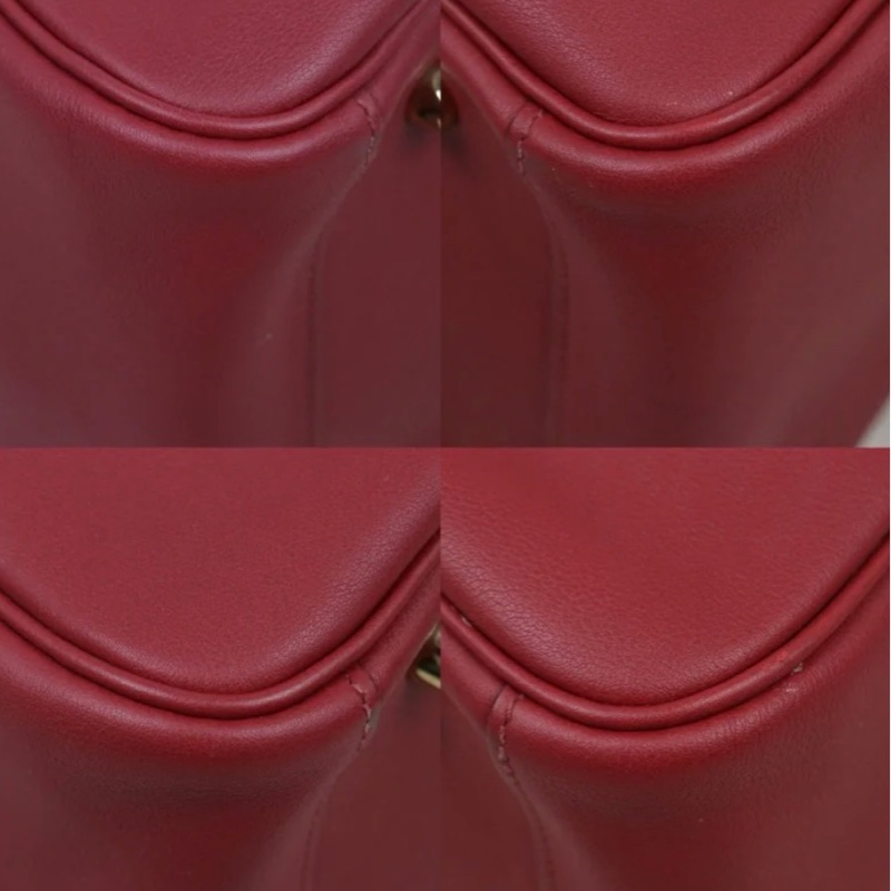 「JL精品代購」9新 Hermes 愛馬仕 Lindy 30 紅-6