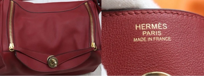 「JL精品代購」9新 Hermes 愛馬仕 Lindy 30 紅-7