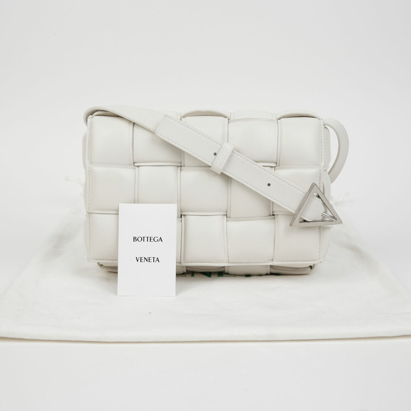 BOTTEGA VENETA 帶襯墊的磁帶單肩斜挎包 591970-0