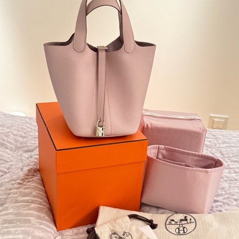 hermés Picotin 菜籃子 夢幻紫🤍