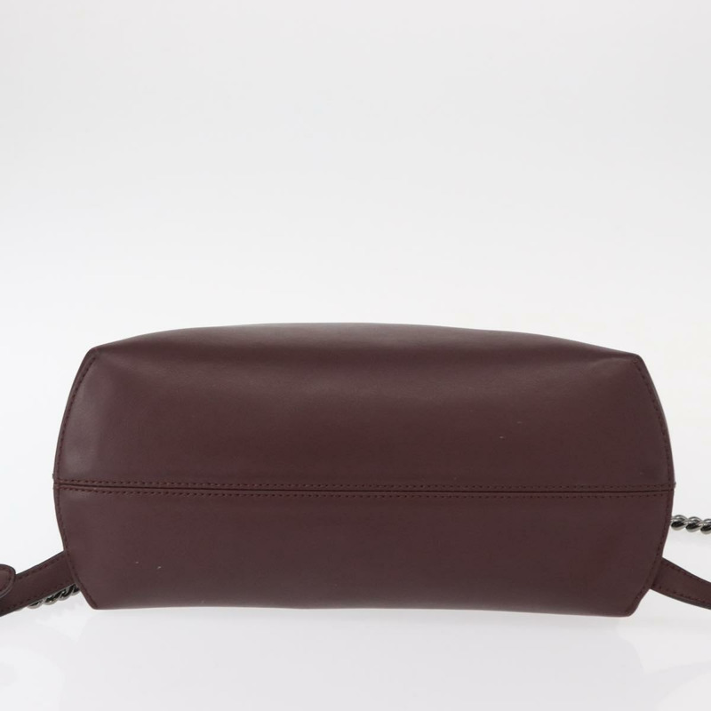 【日本直送】FENDI 返校季雙肩包 皮革 兩用 波爾多銀色 正品 148468-4