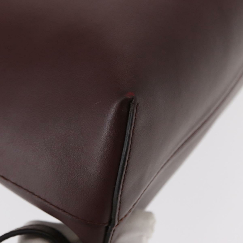 【日本直送】FENDI 返校季雙肩包 皮革 兩用 波爾多銀色 正品 148468-17