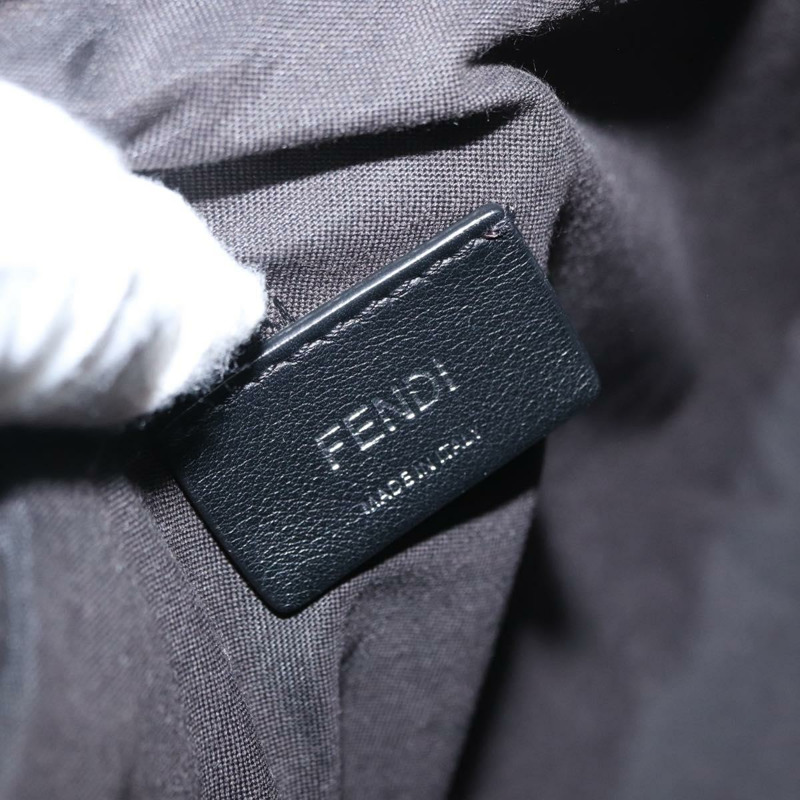 【日本直送】FENDI 返校季雙肩包 皮革 兩用 波爾多銀色 正品 148468-21