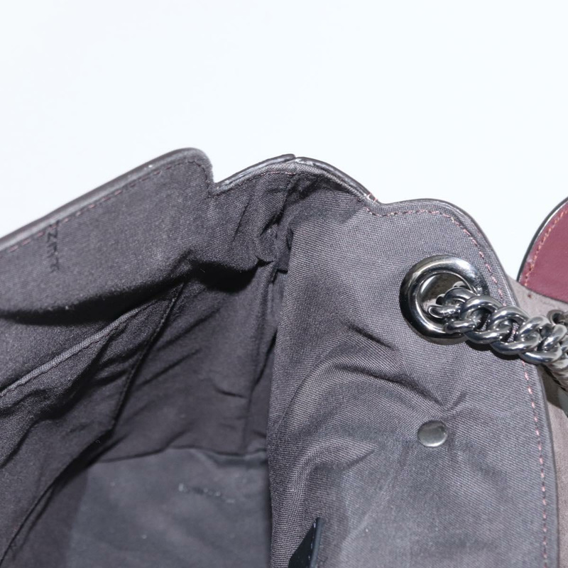 【日本直送】FENDI 返校季雙肩包 皮革 兩用 波爾多銀色 正品 148468-23