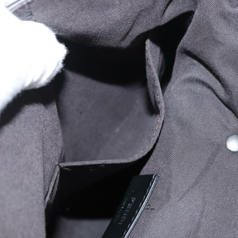 【日本直送】FENDI 返校季雙肩包 皮革 兩用 波爾多銀色 正品 148468-24