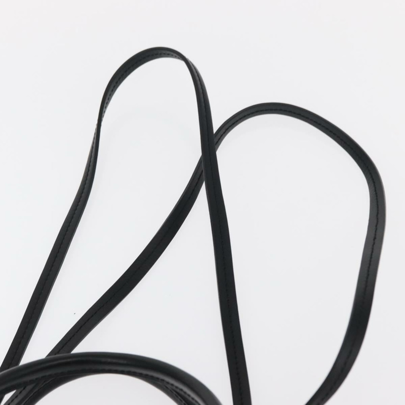 【日本直送】PRADA 草編皮革手提包,兩用,米色/黑色,正品 ka156AV-14