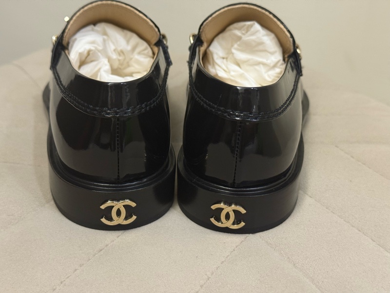 Chanel字母樂福鞋 全新台灣專櫃購入 尺寸35(35.5也可穿)-6