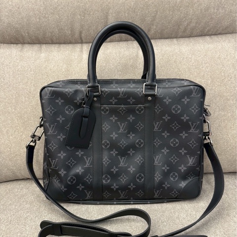 LV黑老花公事包
