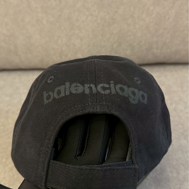 巴黎世家3B黑色帽子-2