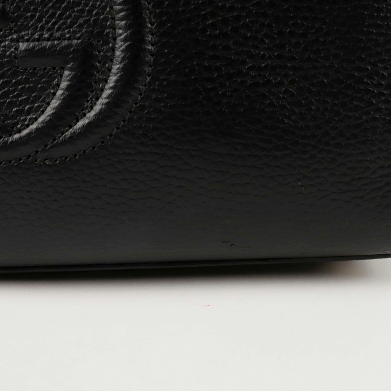 GUCCI Soho 小號手提單肩包 607722-2