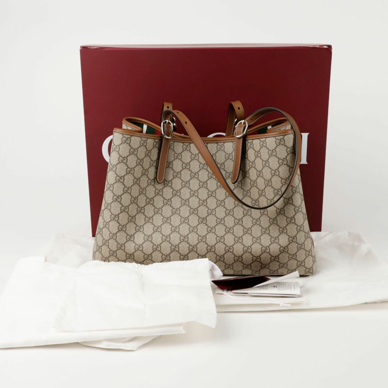 GUCCI 815213 GG 標誌大號手提袋-0