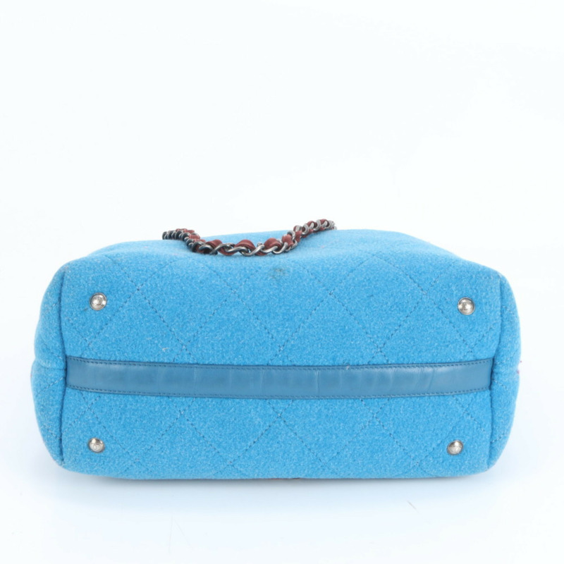 香奈兒絎縫皮革兩用托特包，肩背/手提包，女士款，帶序號封條-4