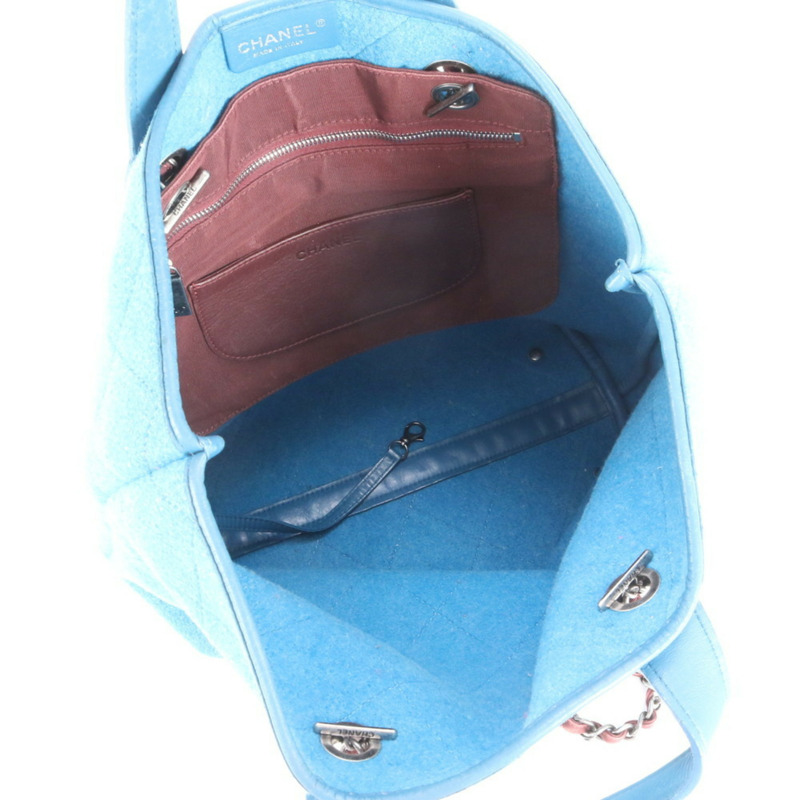 香奈兒絎縫皮革兩用托特包，肩背/手提包，女士款，帶序號封條-6