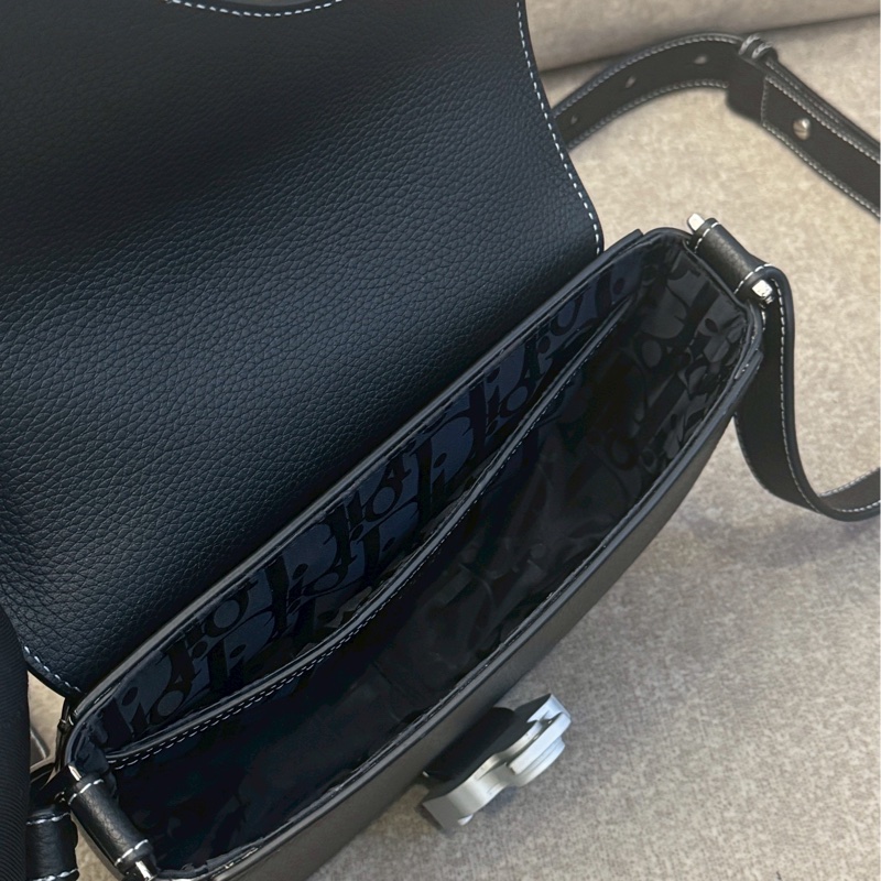DIOR saddle馬鞍黑銀mini-5