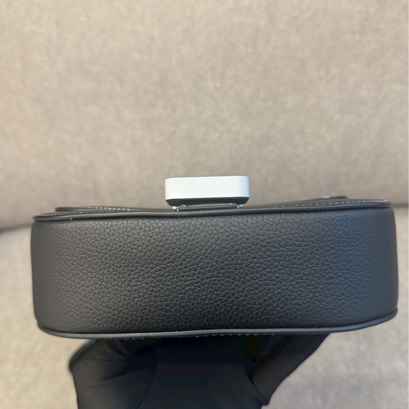 DIOR saddle馬鞍黑銀mini-8