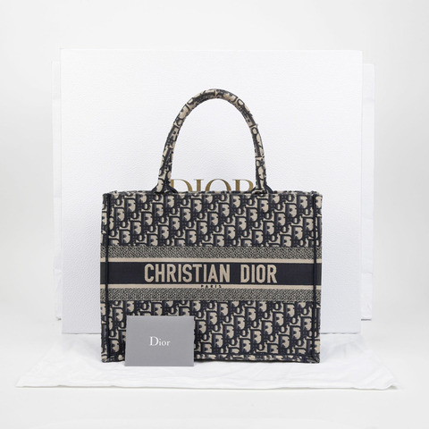 DIOR M1296ZRIW 中號書本手提包