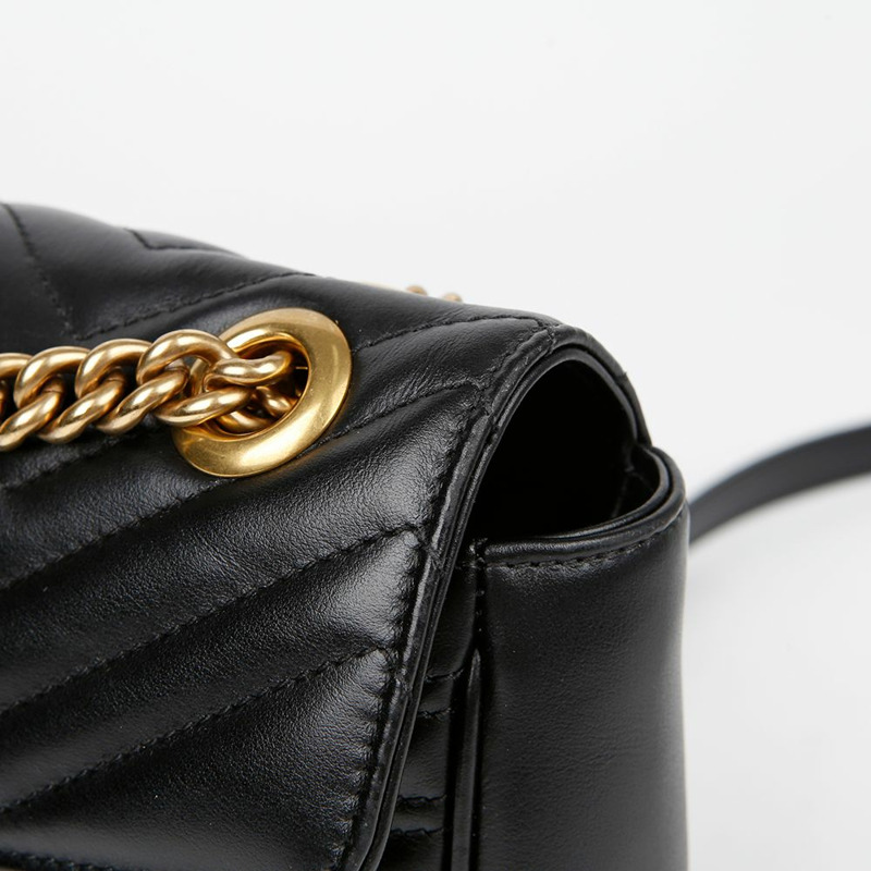 GUCCI GG Marmont 小號肩斜背包 443497-5