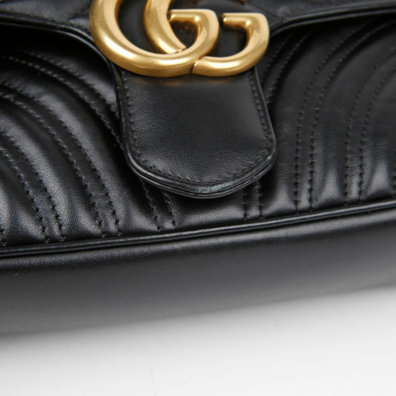 GUCCI GG Marmont 小號肩斜背包 443497-8