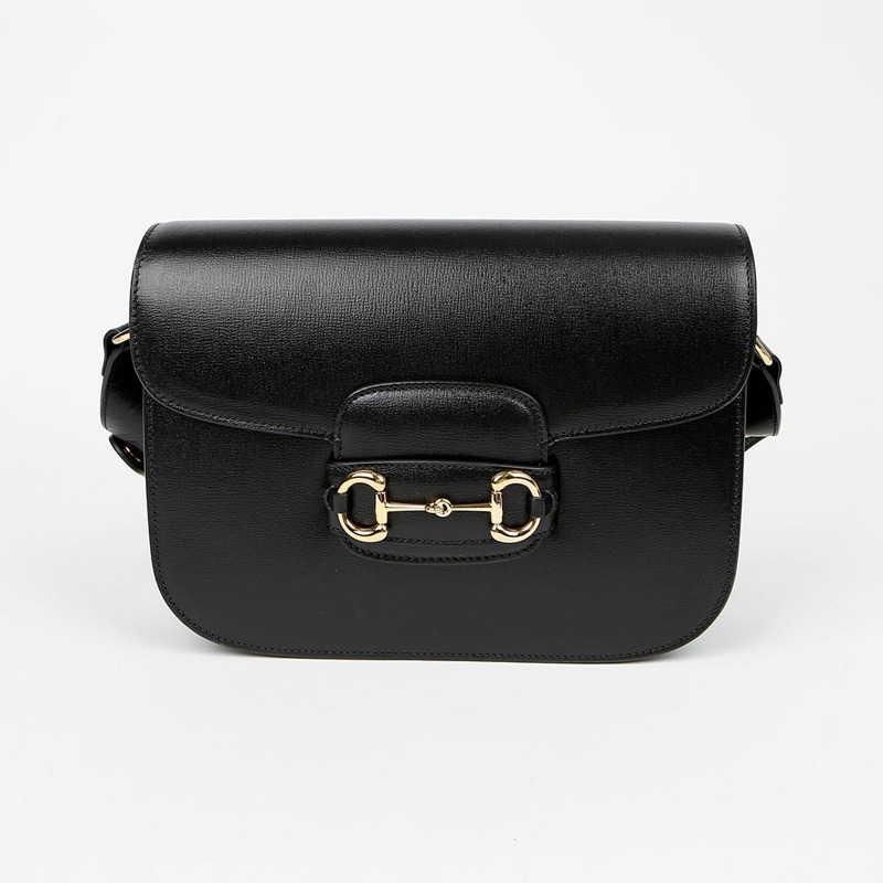 GUCCI Horsebit 1955 小號肩斜背包 602204-1