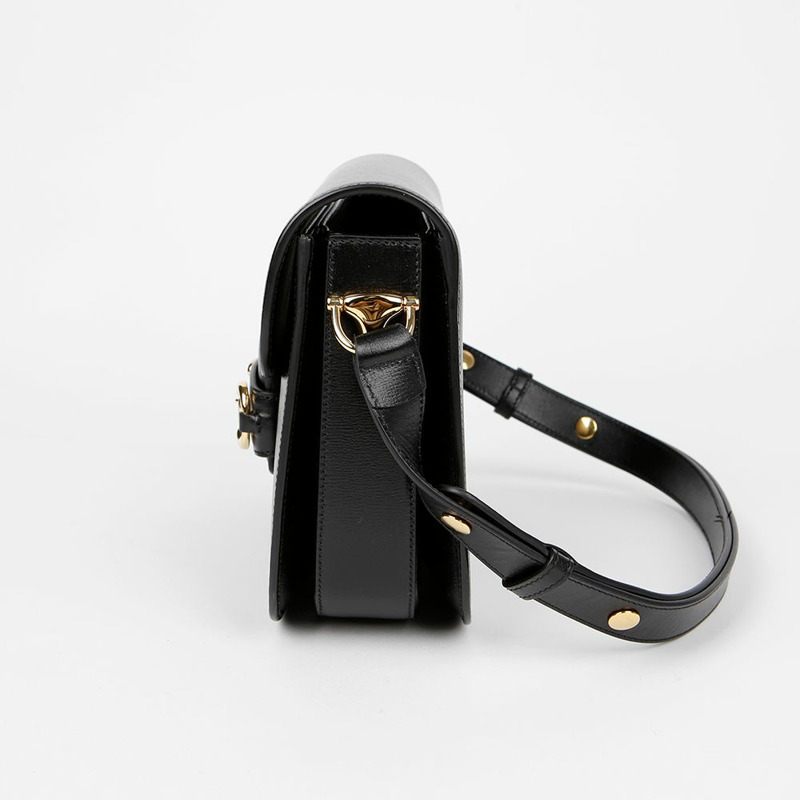 GUCCI Horsebit 1955 小號肩斜背包 602204-4