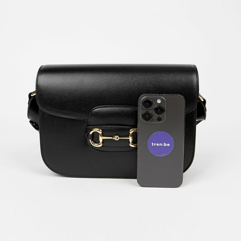 GUCCI Horsebit 1955 小號肩斜背包 602204-7