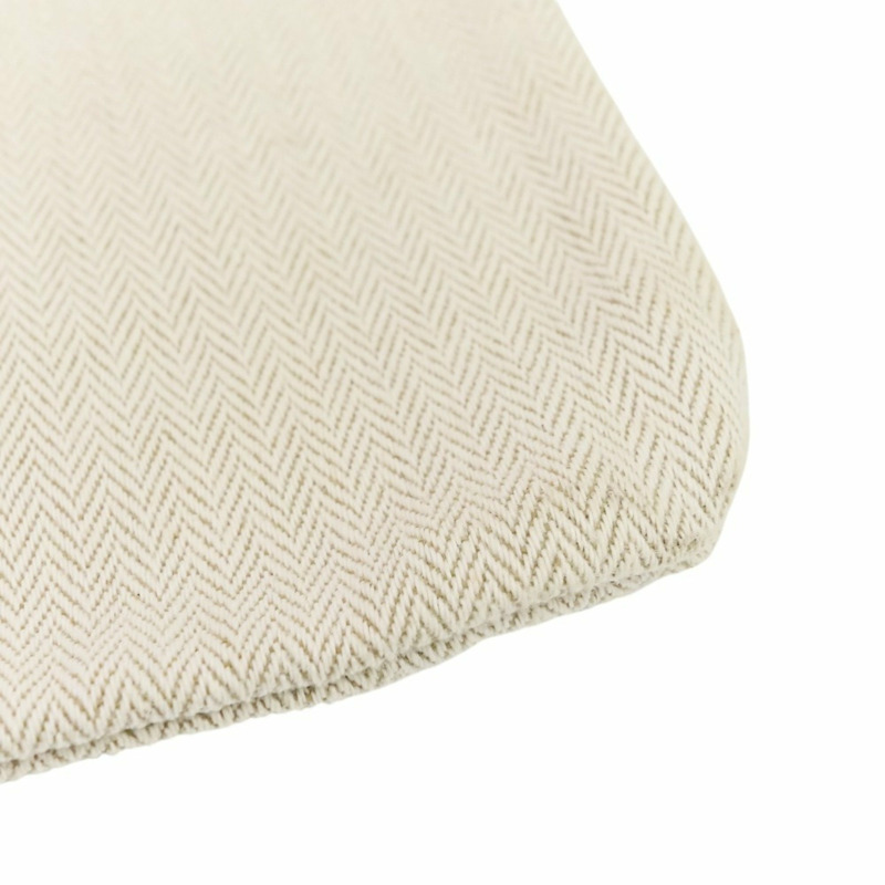 愛馬仕 Aline MM Toile Chevron 單肩包，象牙色，女士-10