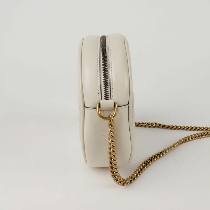 GUCCI 550154 GG Marmont 迷你圓形肩斜背包-2