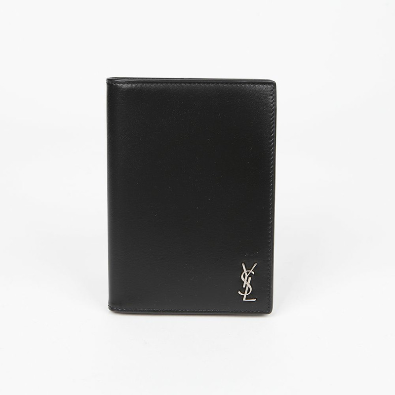 SAINT LAURENT 迷你字母組合護照卡夾 607659-1