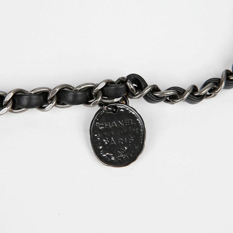 CHANEL AS2979 CC Logo 吊飾翻蓋肩斜背包-5