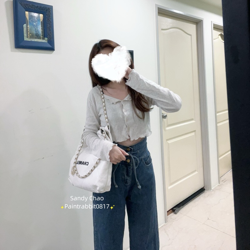 ෆ Chanel 22bag 垃圾袋🤍🈶購證 芯片-0