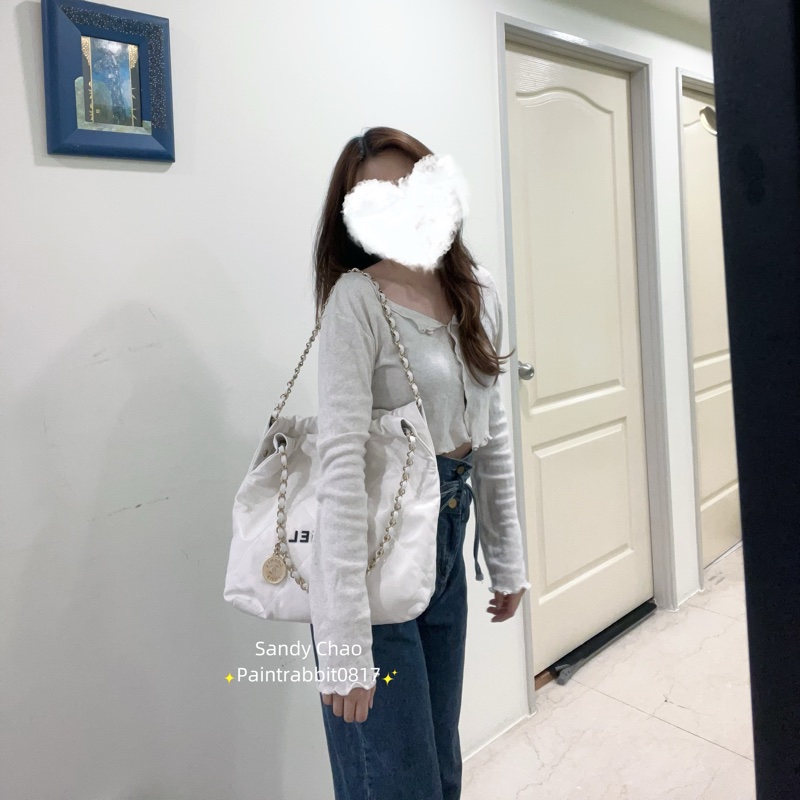 ෆ Chanel 22bag 垃圾袋🤍🈶購證 芯片-1