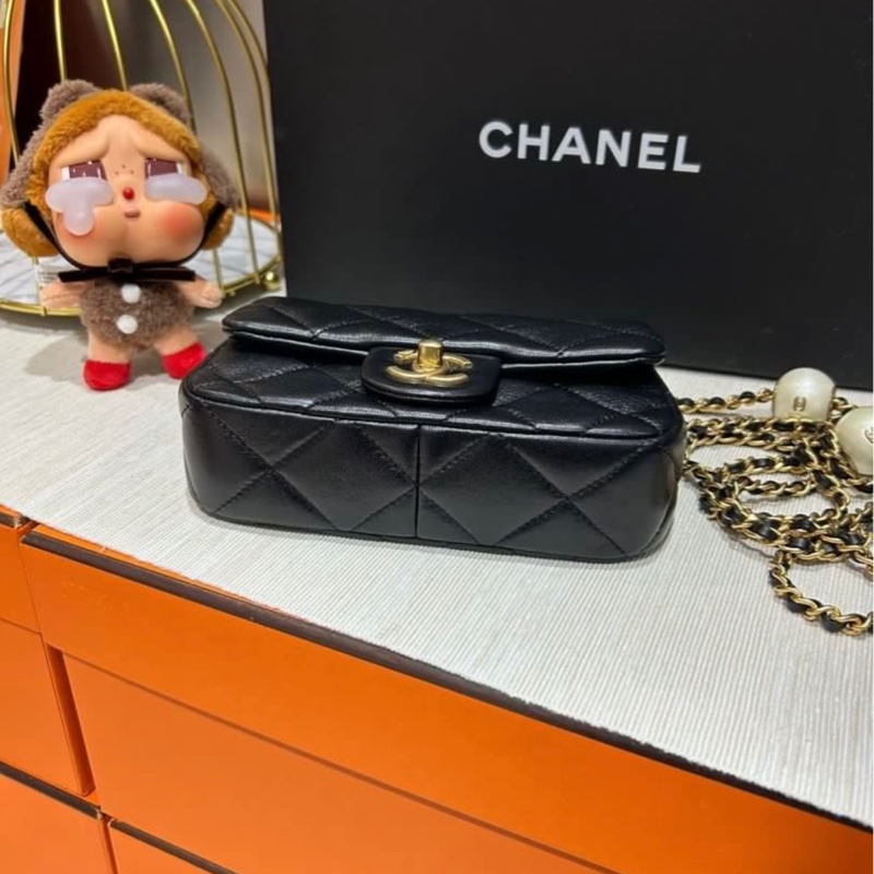 Chanel AS4868 flap bag 雙球-4