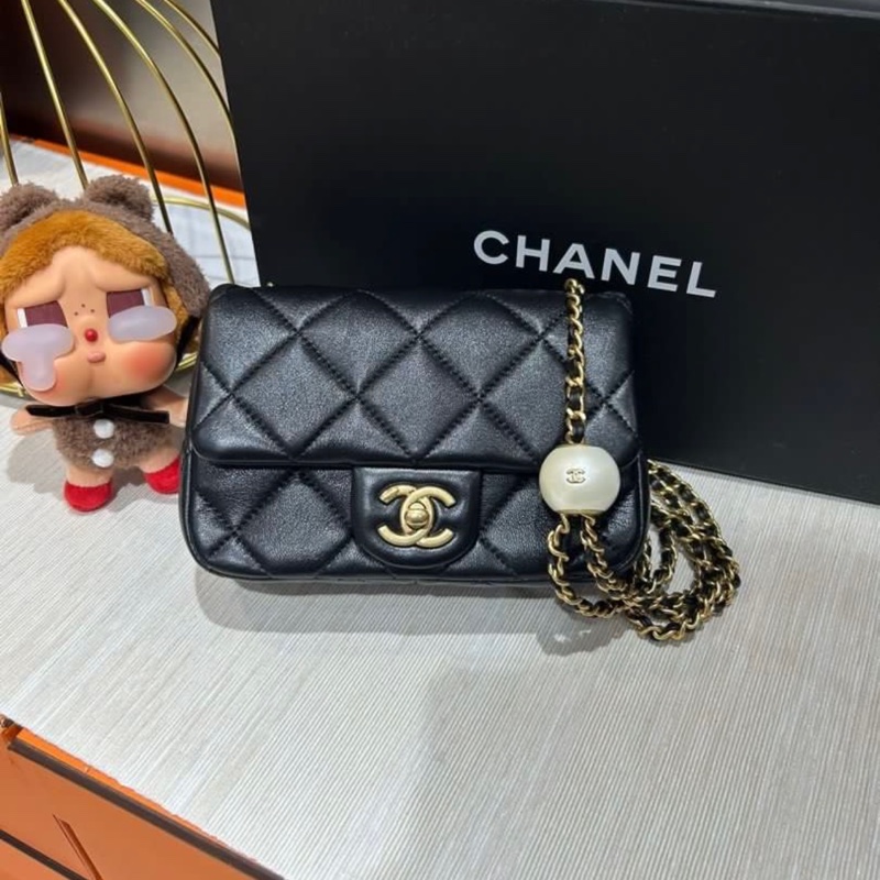 Chanel AS4868 flap bag 雙球-5