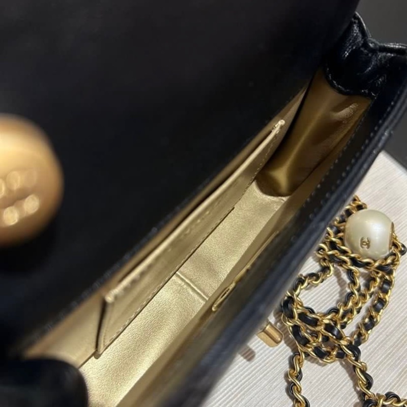 Chanel AS4868 flap bag 雙球-6