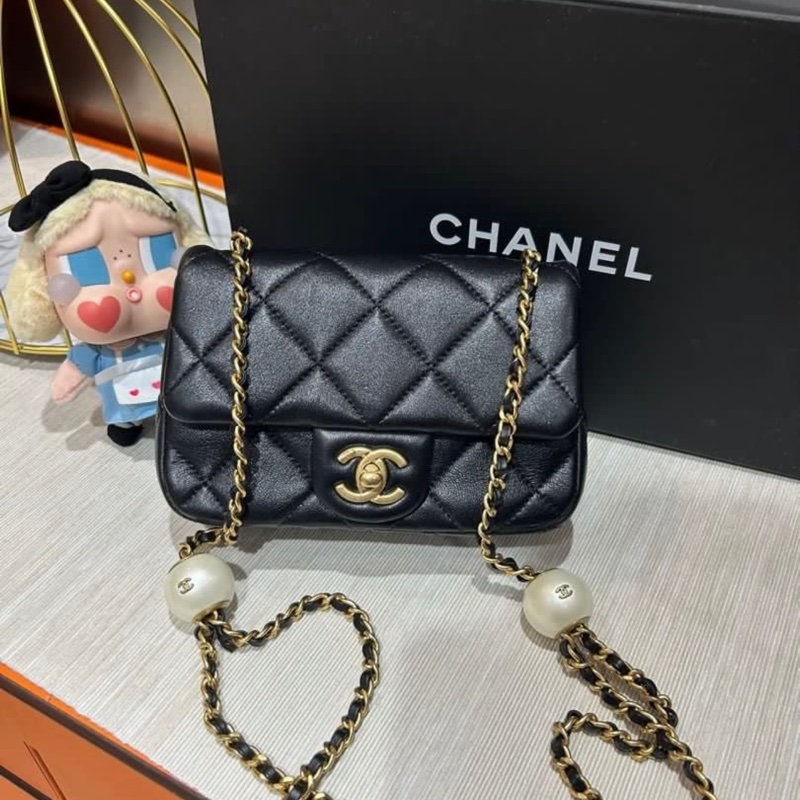 Chanel AS4868 flap bag 雙球-8