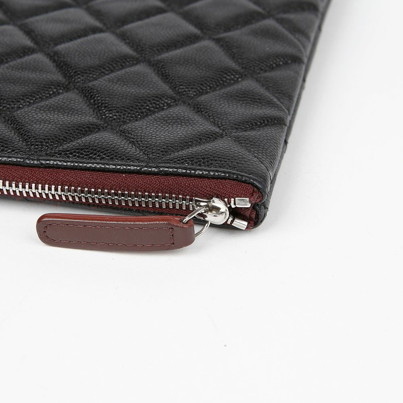 CHANEL 魚子醬經典新款中型收納包 A82545-6