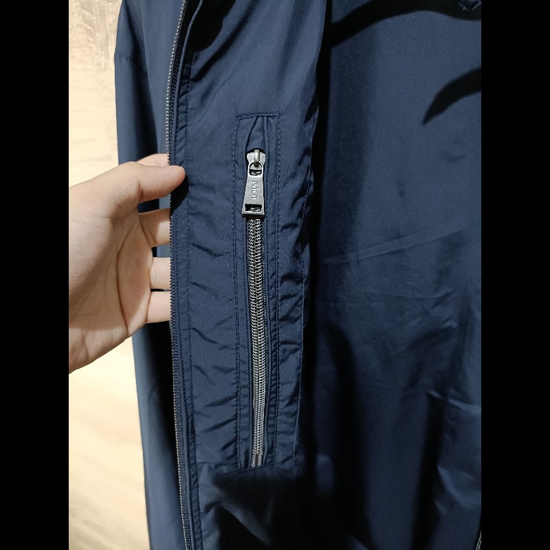 Polo Ralph Lauren RL 深藍 可收納 防風 防潑水 布勞森外套 男L-4
