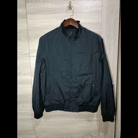 Polo Ralph Lauren RL 全黑 防風 防潑水 立領外套 男M