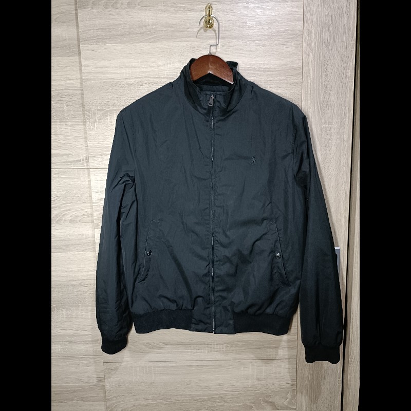 Polo Ralph Lauren RL 全黑 防風 防潑水 立領外套 男M-0