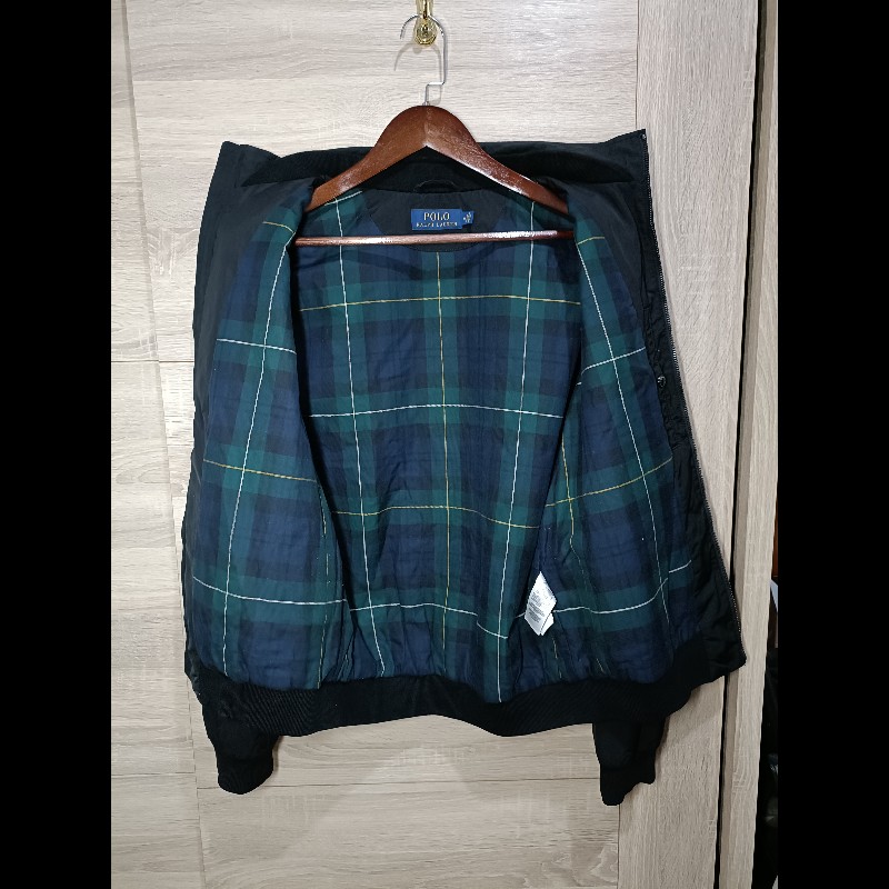 Polo Ralph Lauren RL 全黑 防風 防潑水 立領外套 男M-4